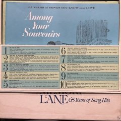 Down Memory Lane 65 Years Of Songs Hits 10 LP Box Set Plak