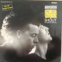 Tears For Fears Shout LP Plak