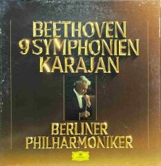 Beethoven / Karajan Berliner Philharmoniker – 9 Symphonien (8 LP) Box Set Plak