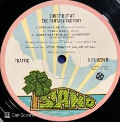 Traffic Shoot Out At The Fantasy Factory LP Plak