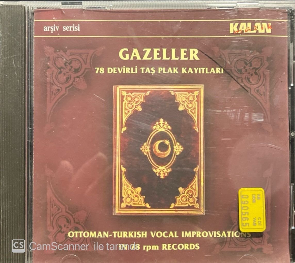 Gazeller 78 Devirli Taş Plak Kayıtları CD