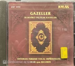 Gazeller 78 Devirli Taş Plak Kayıtları CD