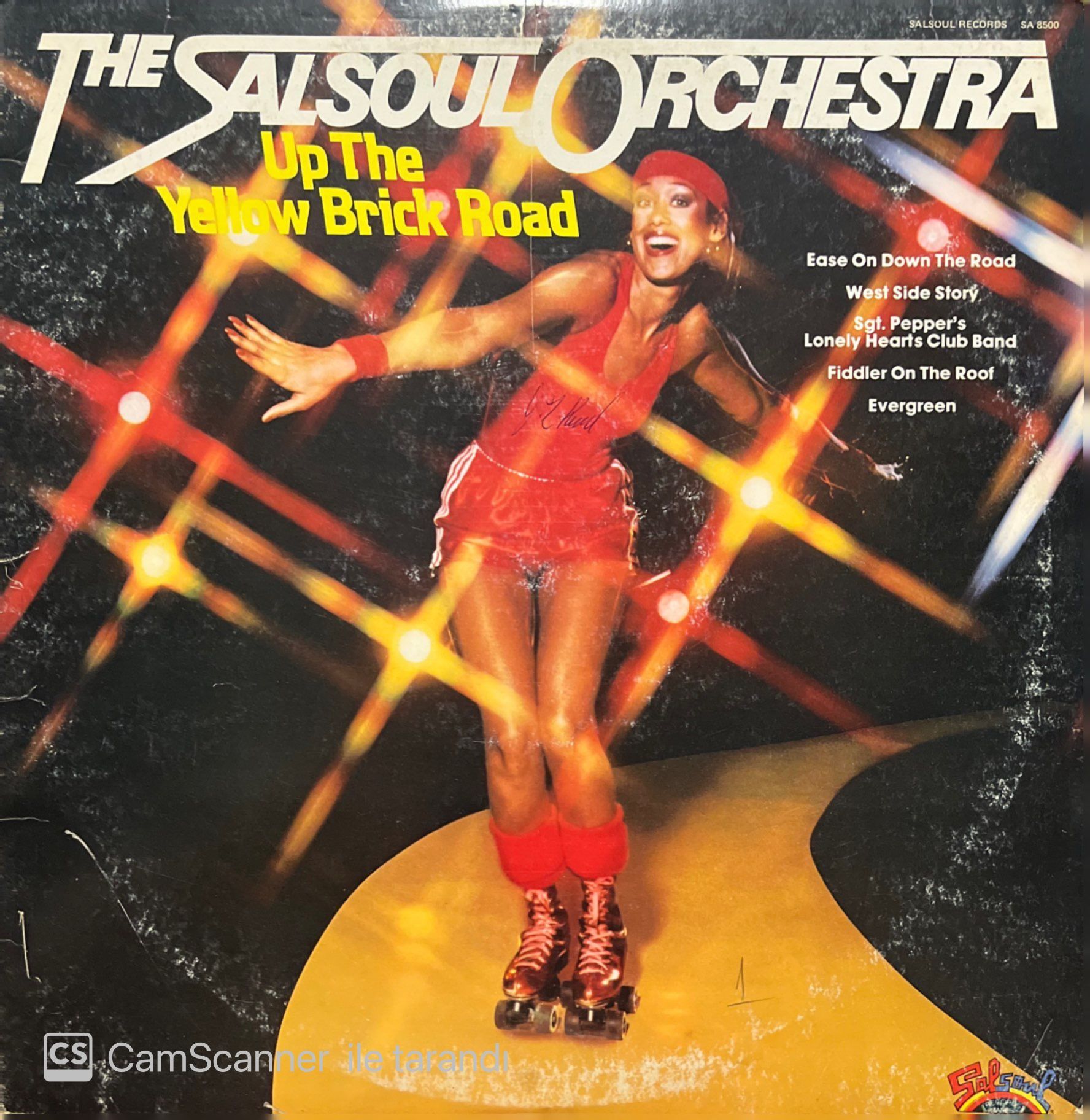 The Salsoul Orchestra Up The Yellow Brck Road LP Plak