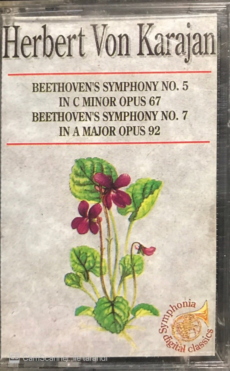 Herbert Von Karajan Beethoven's Symphony No.9 KASET