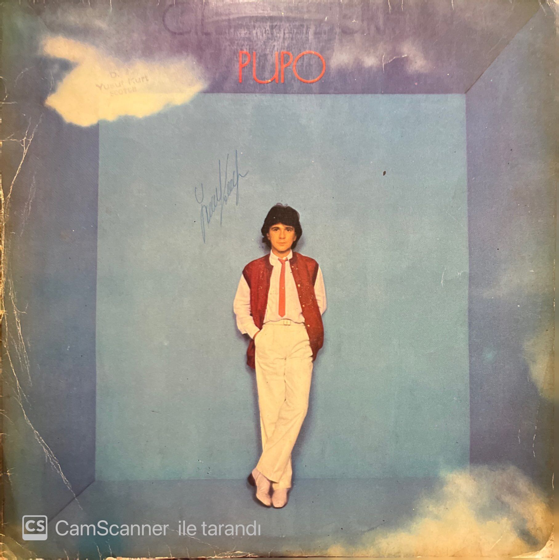 Pupo Cieli Azzuri LP Plak