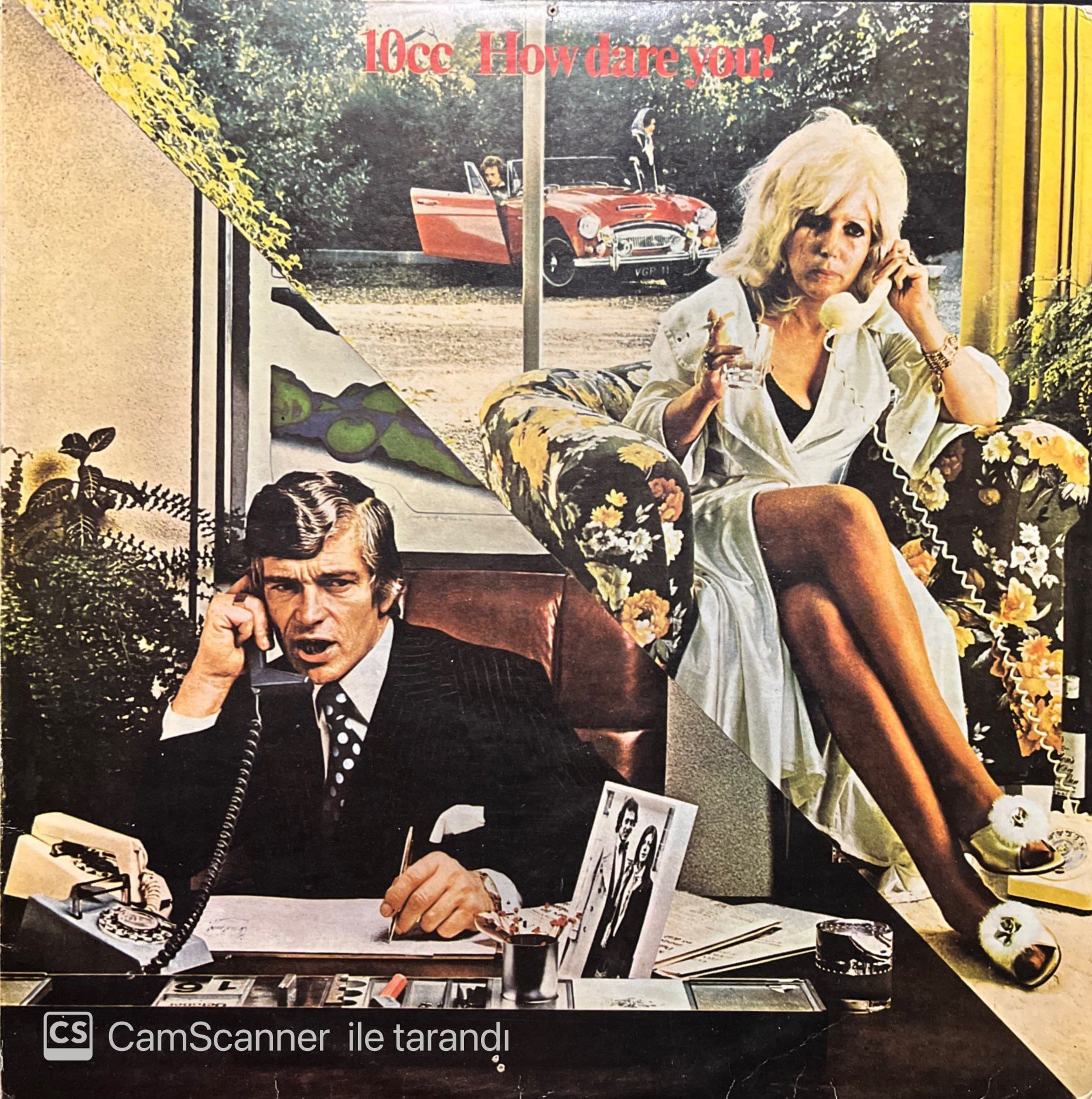 10CC How Dare You LP Plak