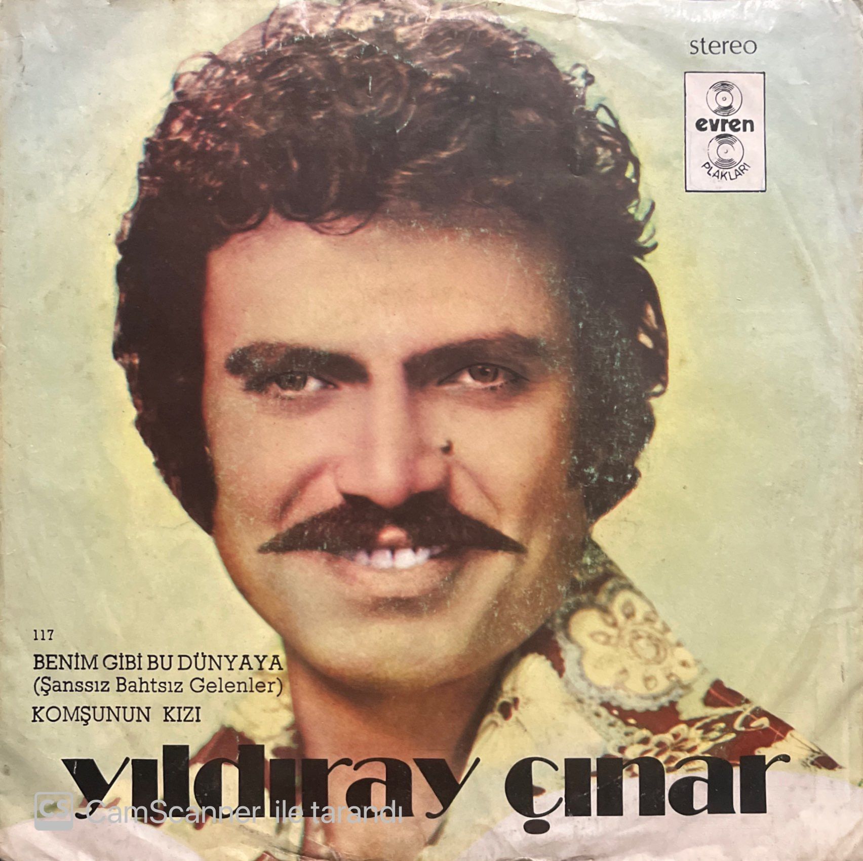 Yıldıray Çınar Benim Gibi bu Dünyaya 45lik Plak