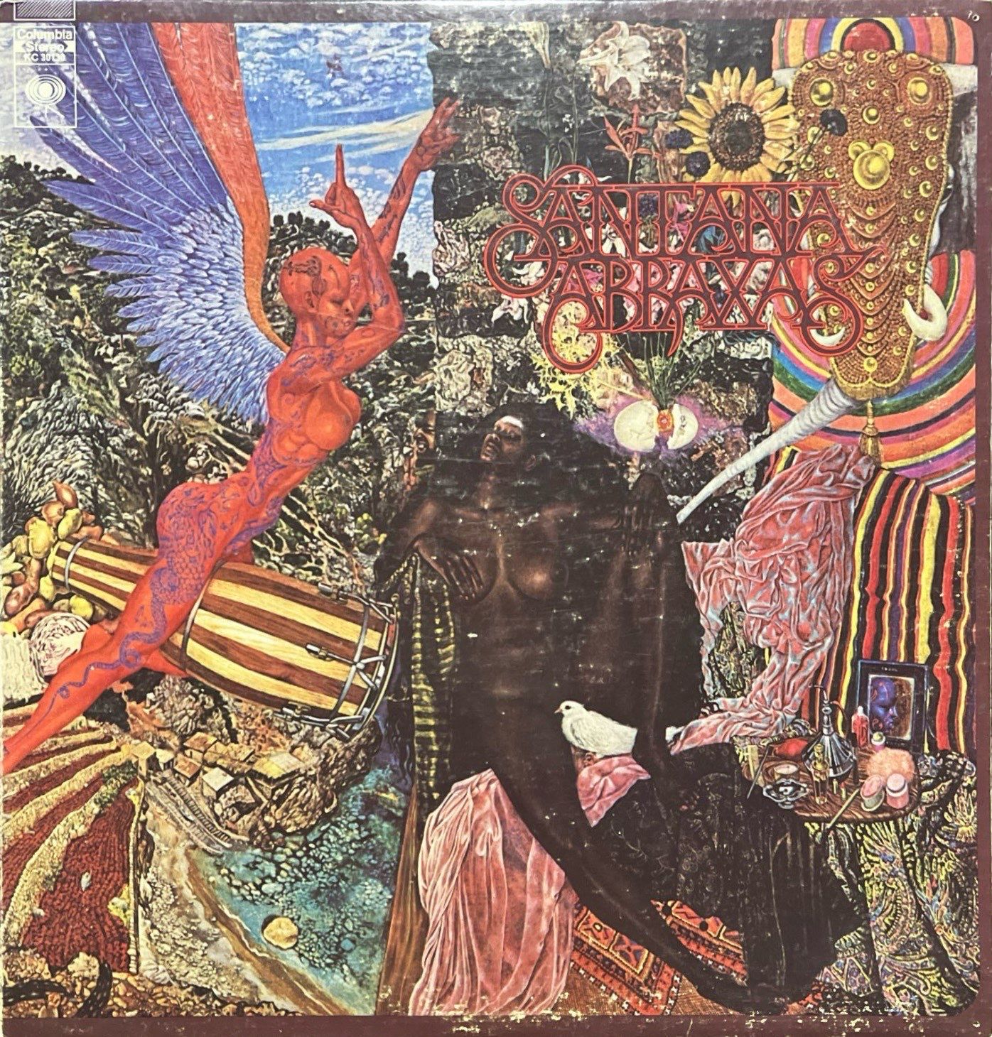 Santana Abraxas LP Plak