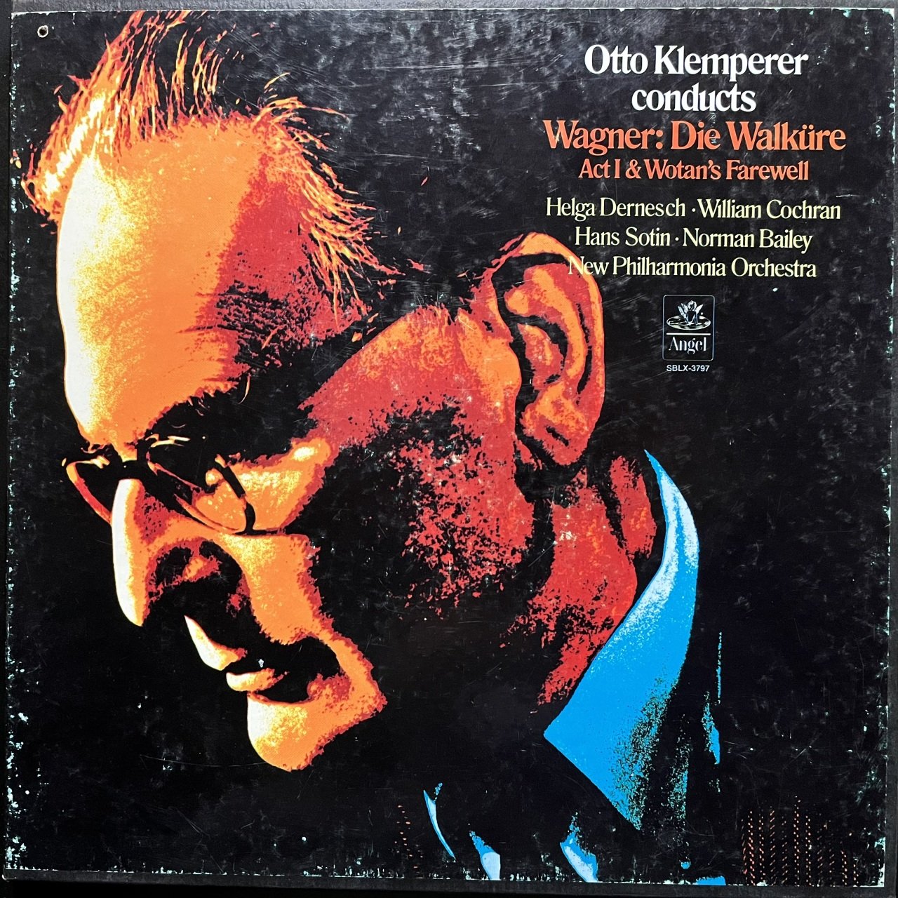 Otto Klemperer Conduts Wagner 2 LP Box Set Plak