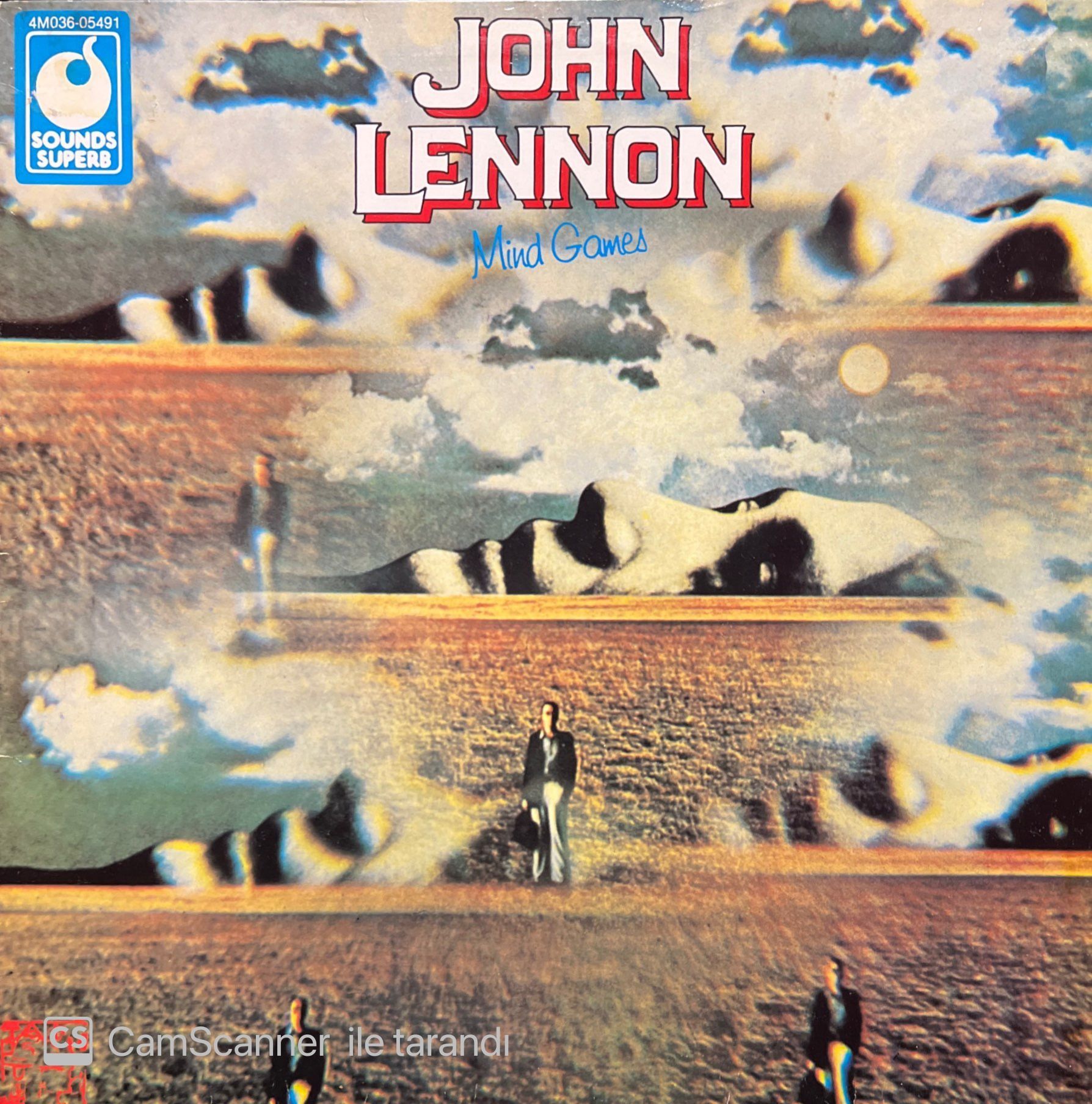 John Lennon Mind Games LP Plak