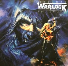 Warlock Triumph And Agony LP Plak