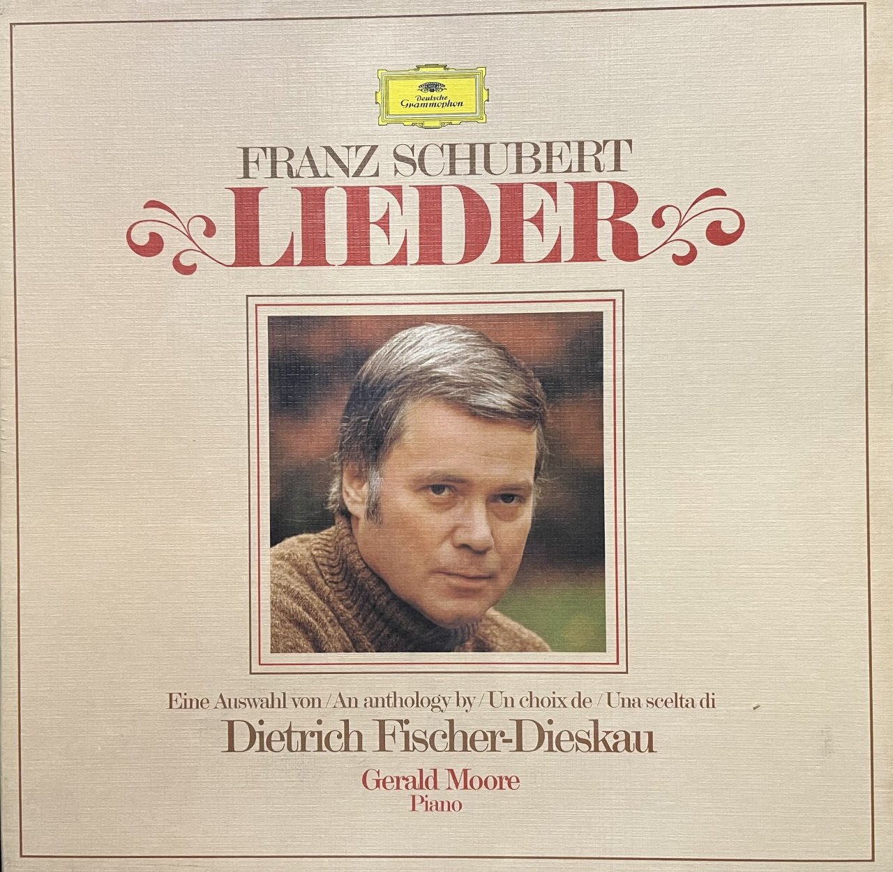 Franz Schubert Lieder 6 LP Box Set Plak