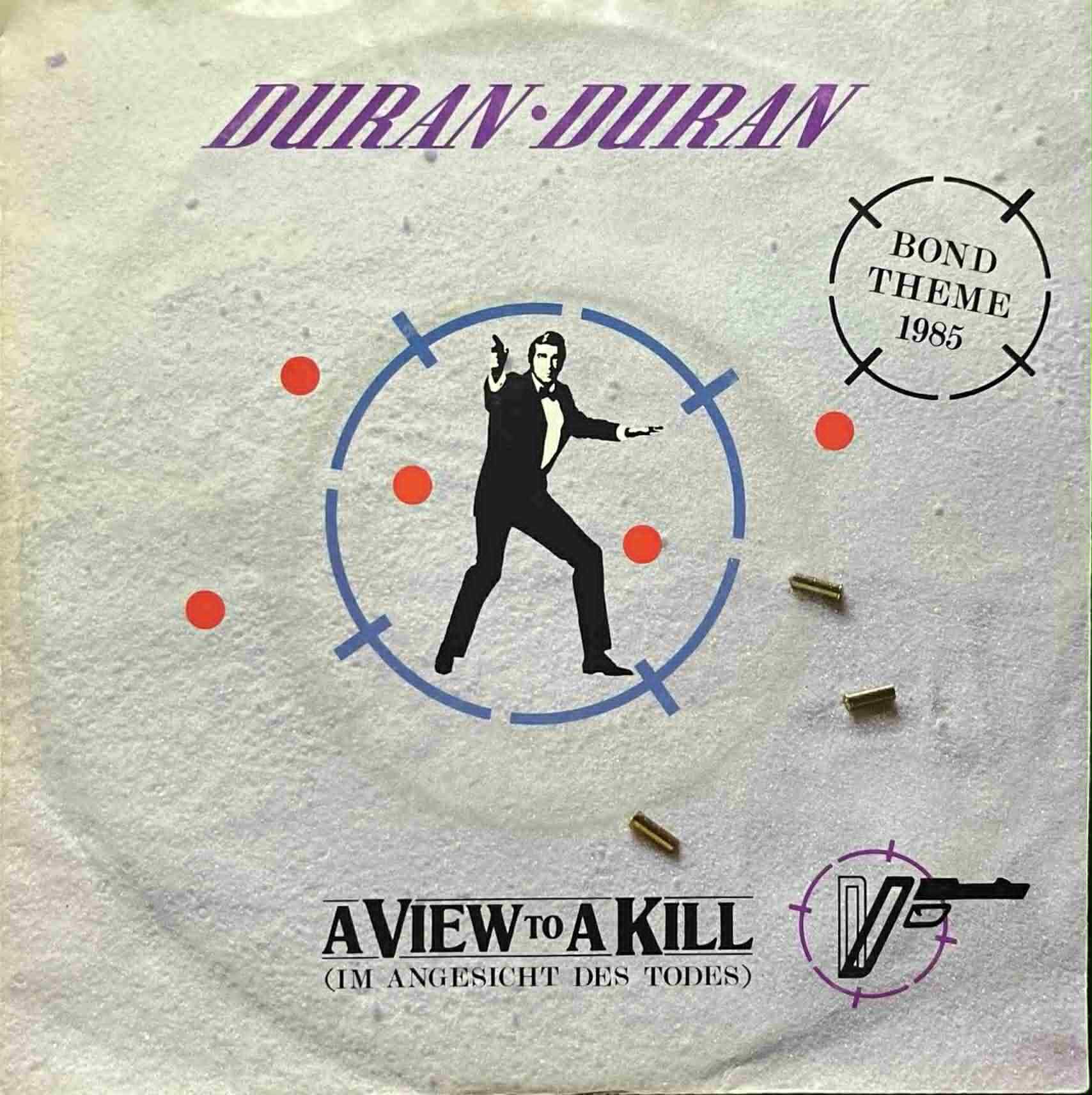 Duran Duran Bond Theme 1985 A Viev To A Kill 45lik Plak