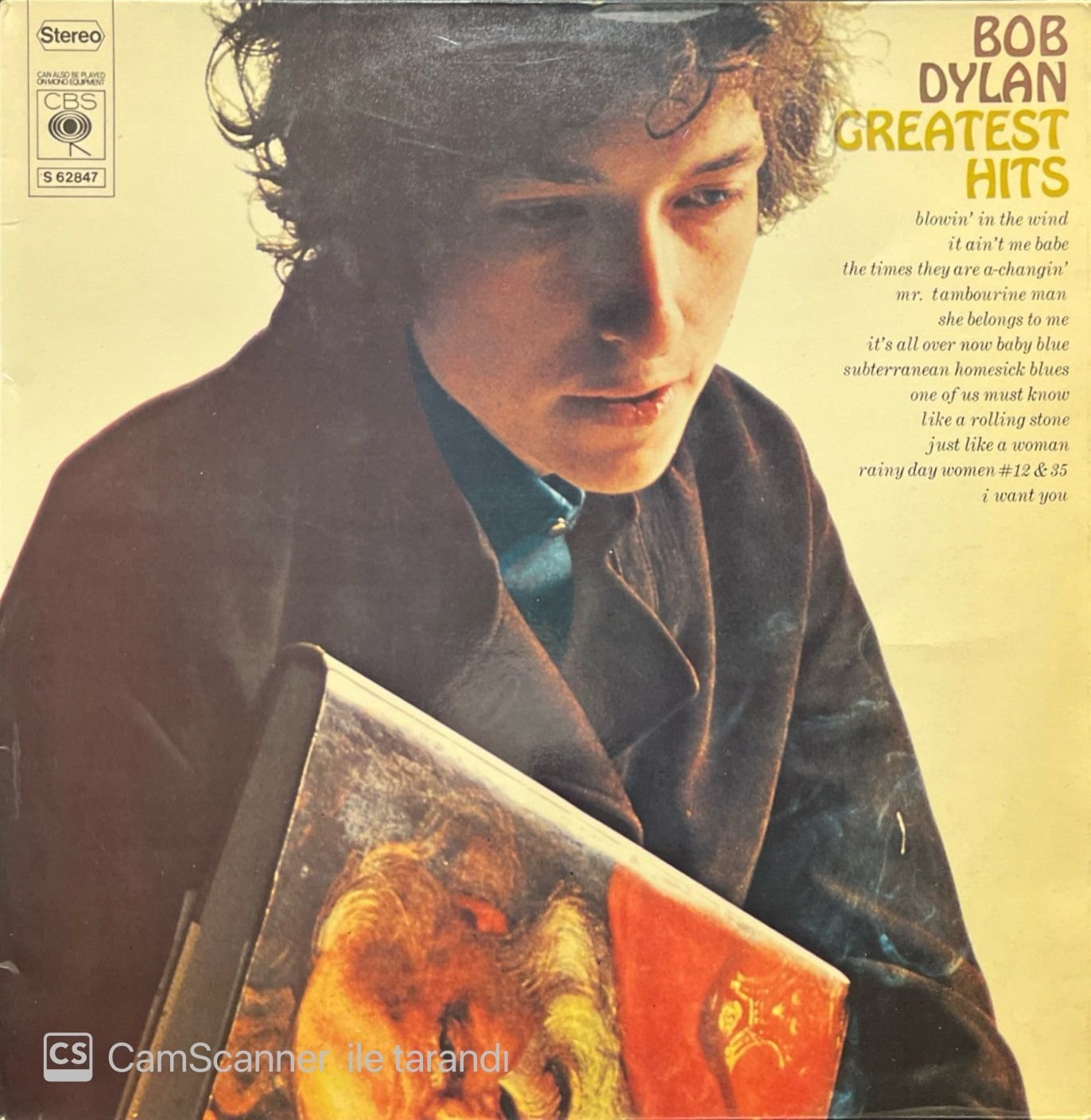 Bob Dylan Greatest Hits LP Plak