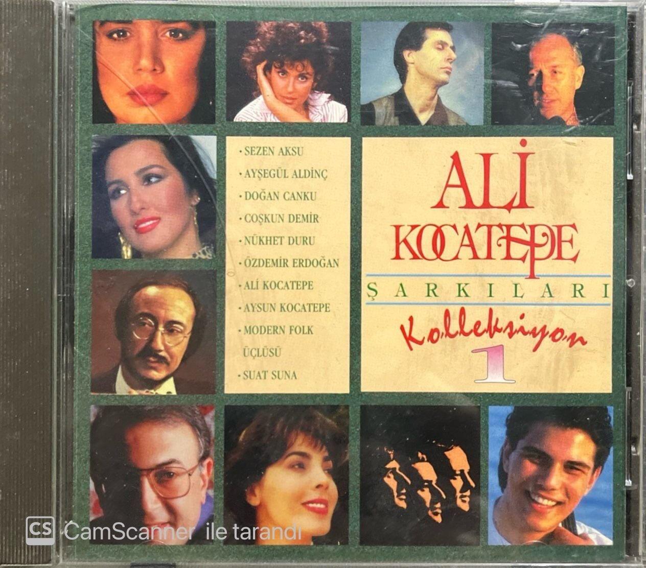 Ali Kocatepe Şarkıları Kolleksiyon 1 Kırmızı Bandrollü Nadir CD