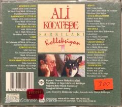 Ali Kocatepe Şarkıları Kolleksiyon 1 Kırmızı Bandrollü Nadir CD