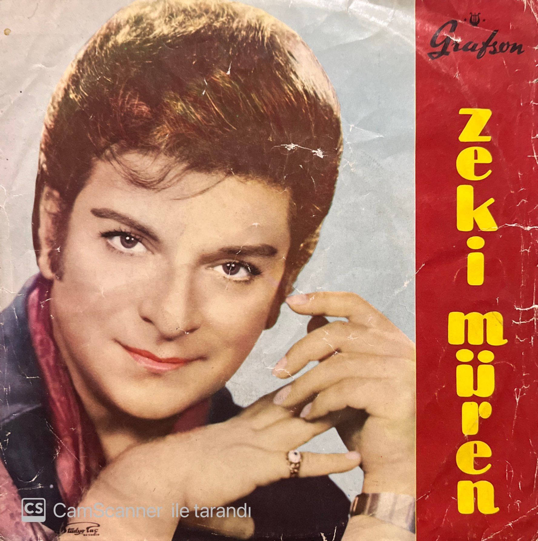Zeki Müren Kalbimin Sahibi 45lik Plak