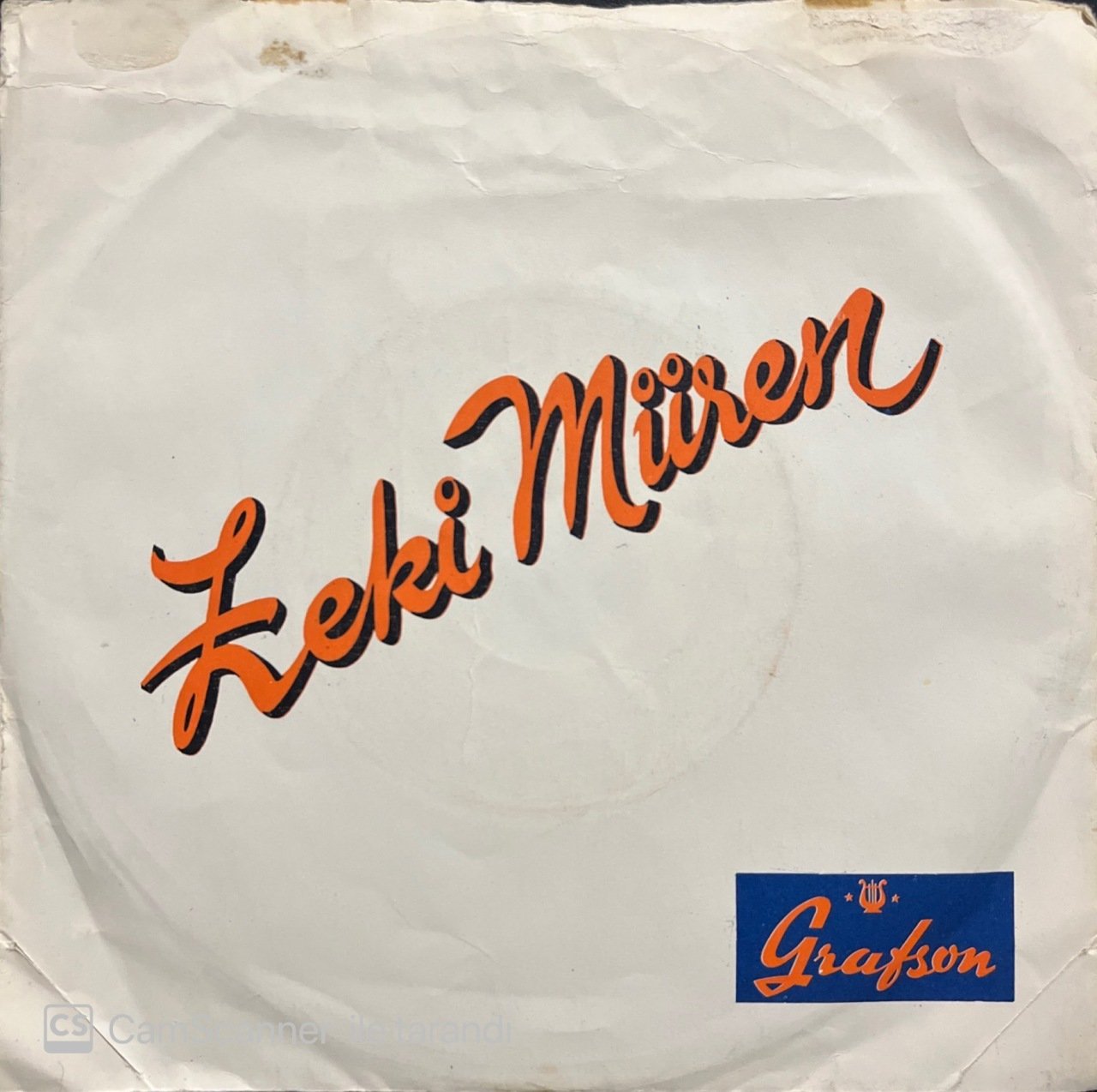 Zeki Müren Sarmaşık Gülleri 45lik Plak