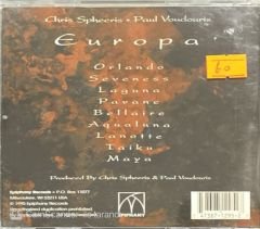 Chris Spheeris Paul Voundouris Europa CD