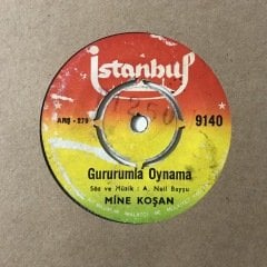 Mine Koşan Gururumla Oynama Depo Malı 45lik Plak