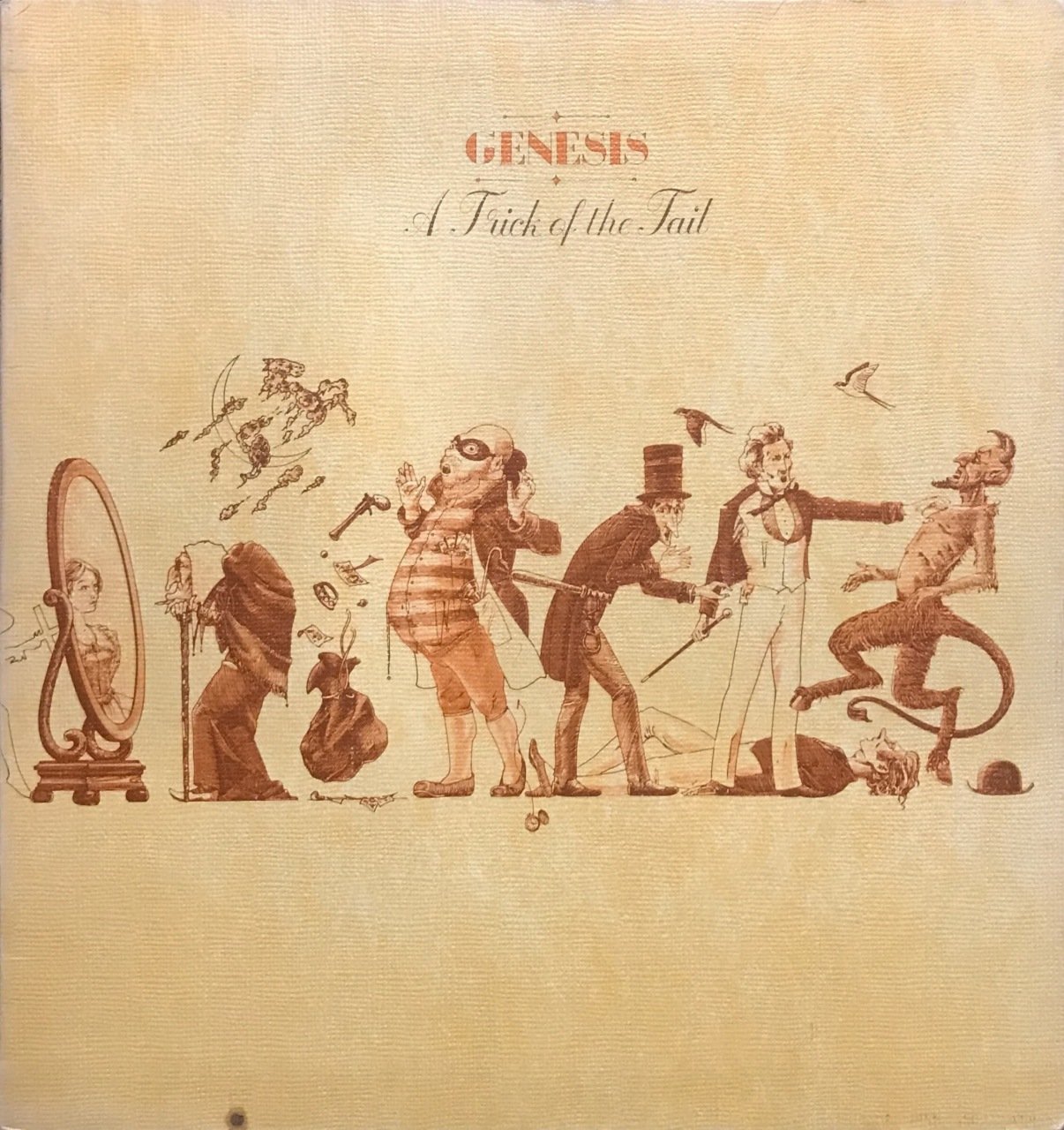 Genesis A Trick Of The Tail LP Plak