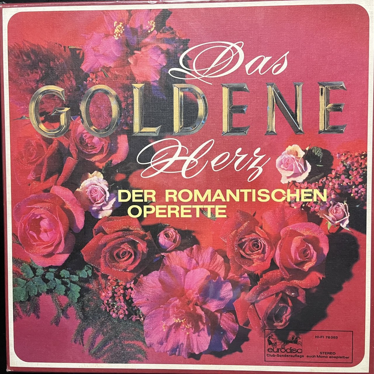 Das Goldene Herz Der Romantischen Operette 6 LP Box Set Plak