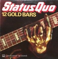 Status Quo 12 Gold Bars LP Plak