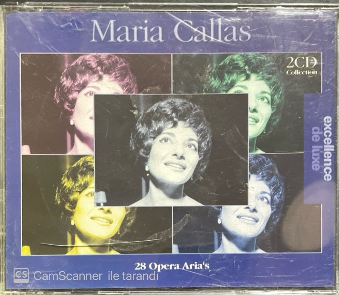 Maria Callas 28 Opera Aria's Double CD