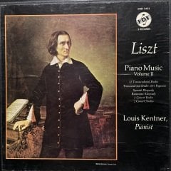 Liszt Piano Music Volume2 3 LP Box Set Plak