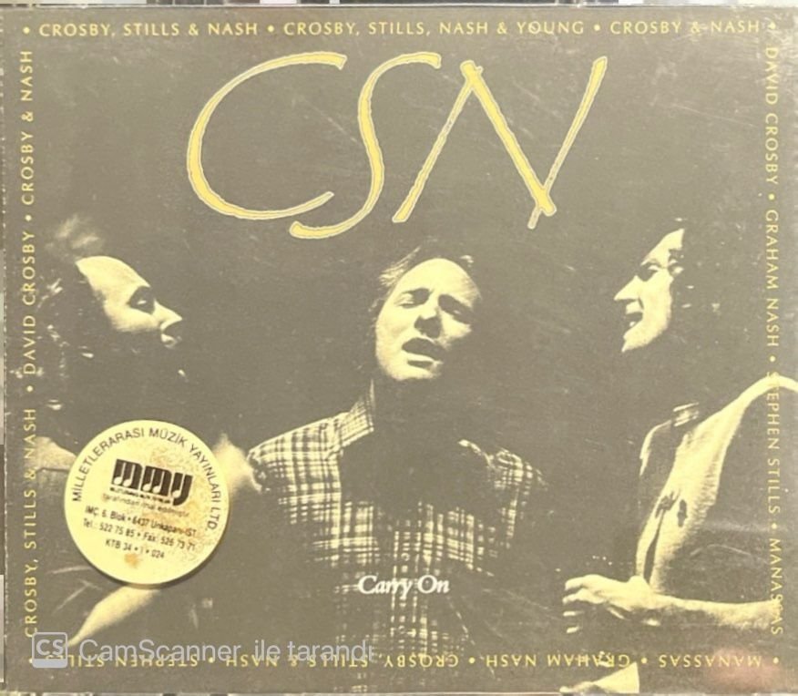 Crosby, Stills & Nash Carry On Double CD