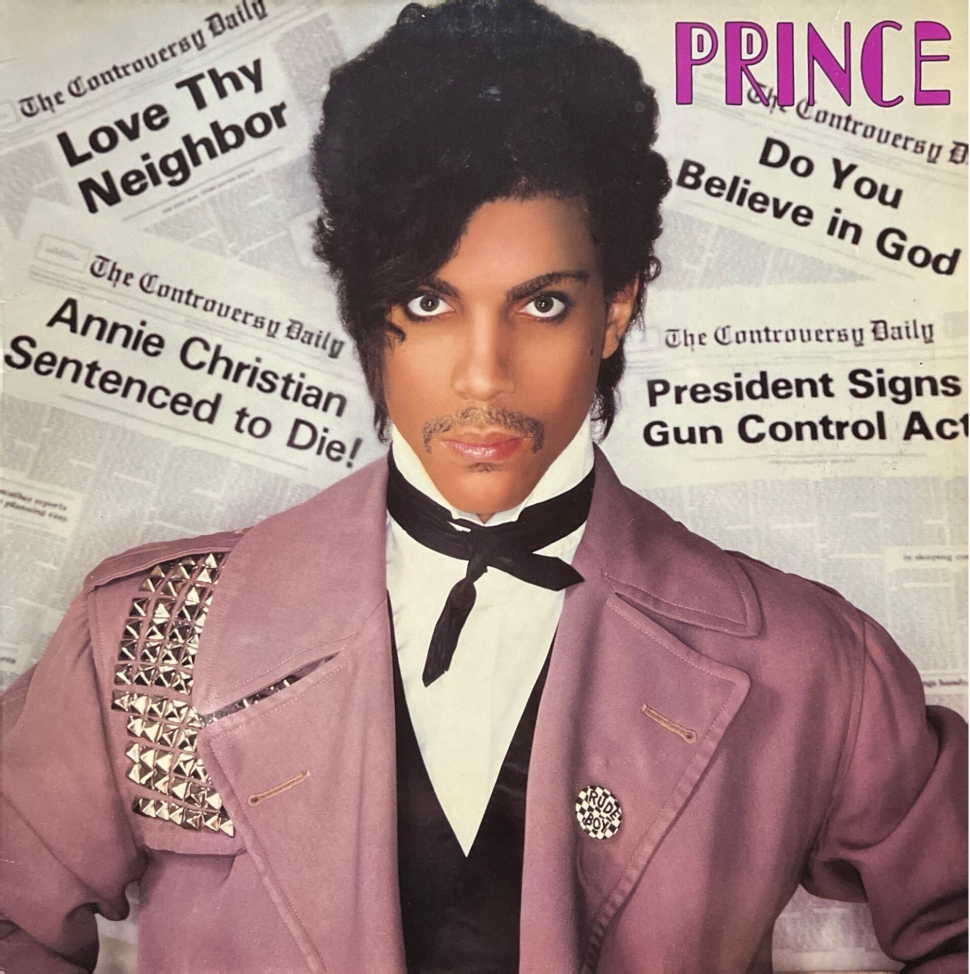 Prince Controversy LP Plak