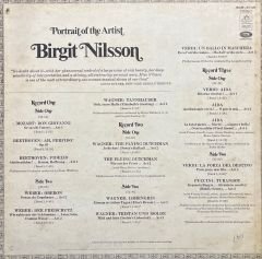 Birgit Nilsson Portrait Of The Artist 3 LP Box Set Plak