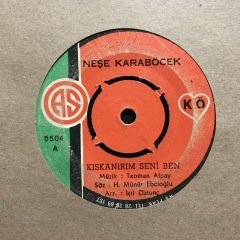 Neşe Karaböcek Kıskanırım Seni Ben 45lik Plak