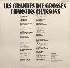 Les Grandes Chansons Double LP Plak
