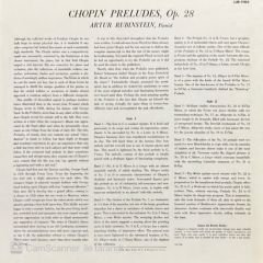 Rubinstein Chopin Preludes CD