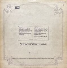 Pink Floyd Relics LP Plak