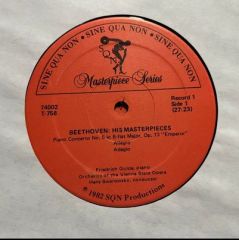 Beethoven His Masters 4 LP Box Set Plak