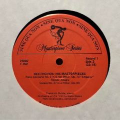 Beethoven His Masters 4 LP Box Set Plak