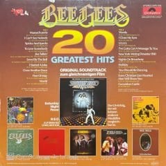 Bee Gees 20 Greatest Hits LP Plak