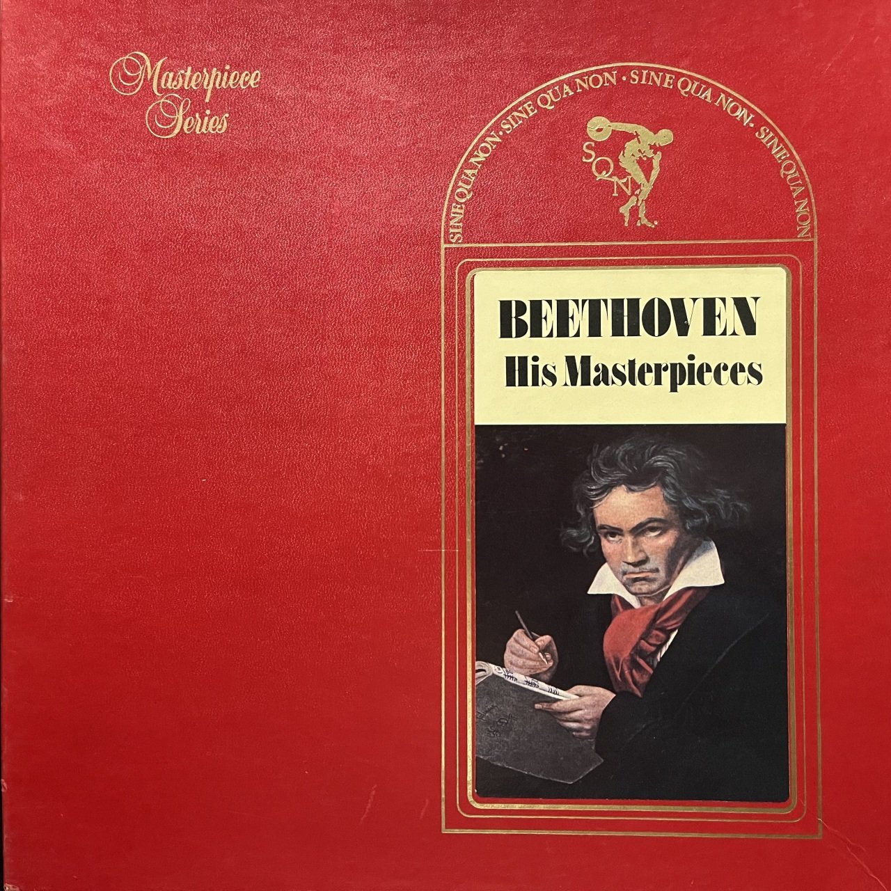 Beethoven His Masters 4 LP Box Set Plak