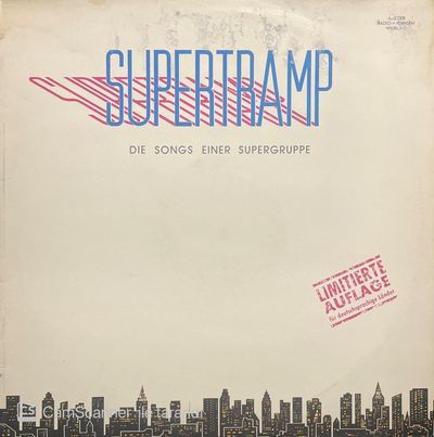 Supertramp Die Songs Einer Supergruppe LP Plak