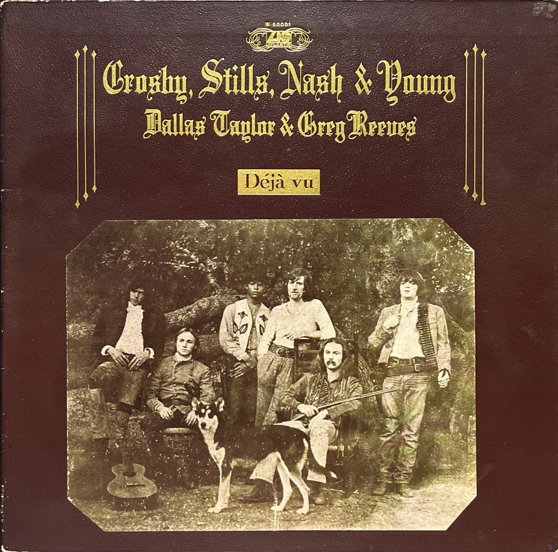 Crosby, Still, Nash, & Young Deja Vu Double LP Plak