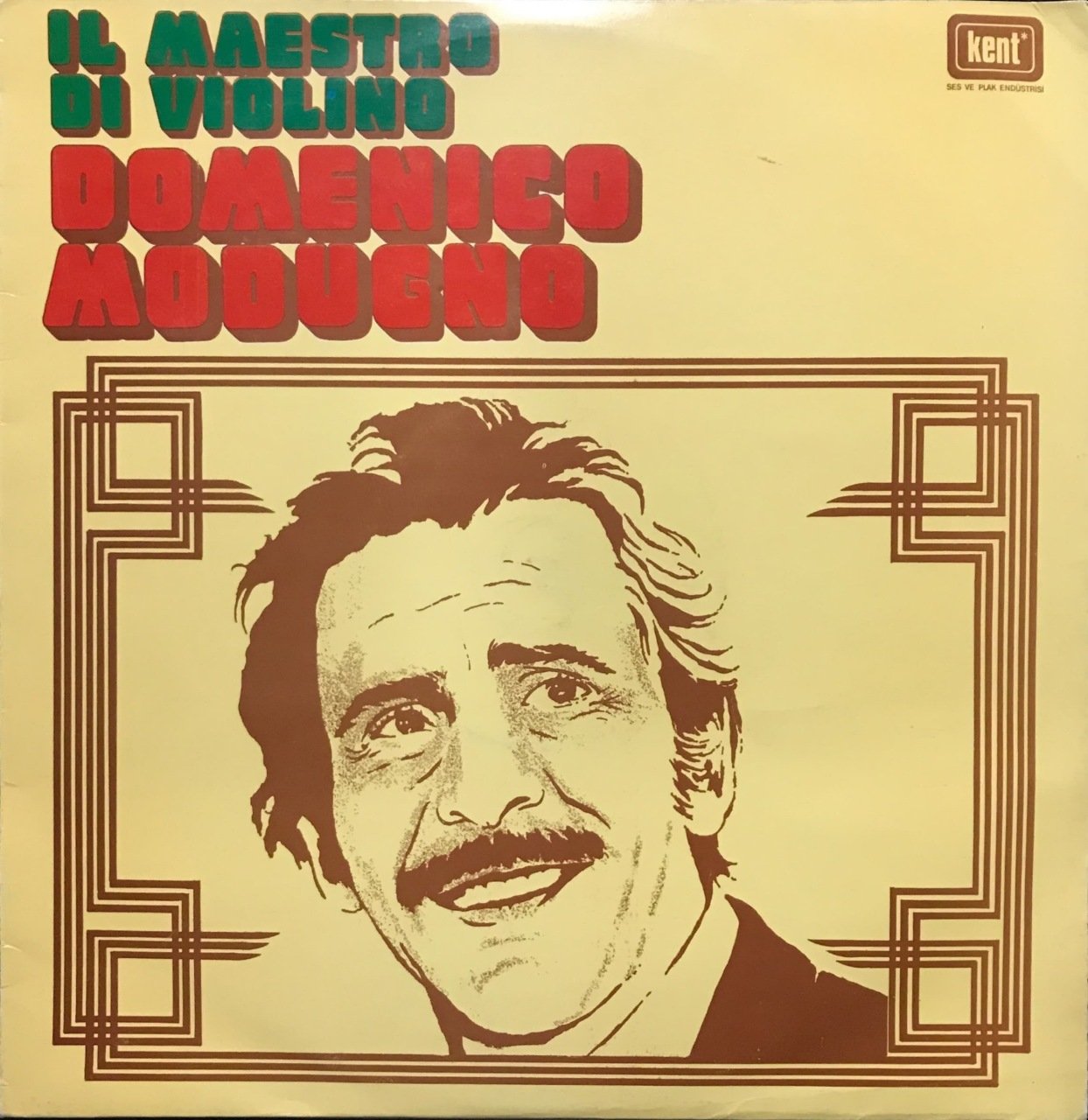 Domenico Modugno IL Maestro Di Violino LP Plak