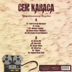 Cem Karaca Yayınlanmamış Kayıtlar (Enstrümantal) LP Plak