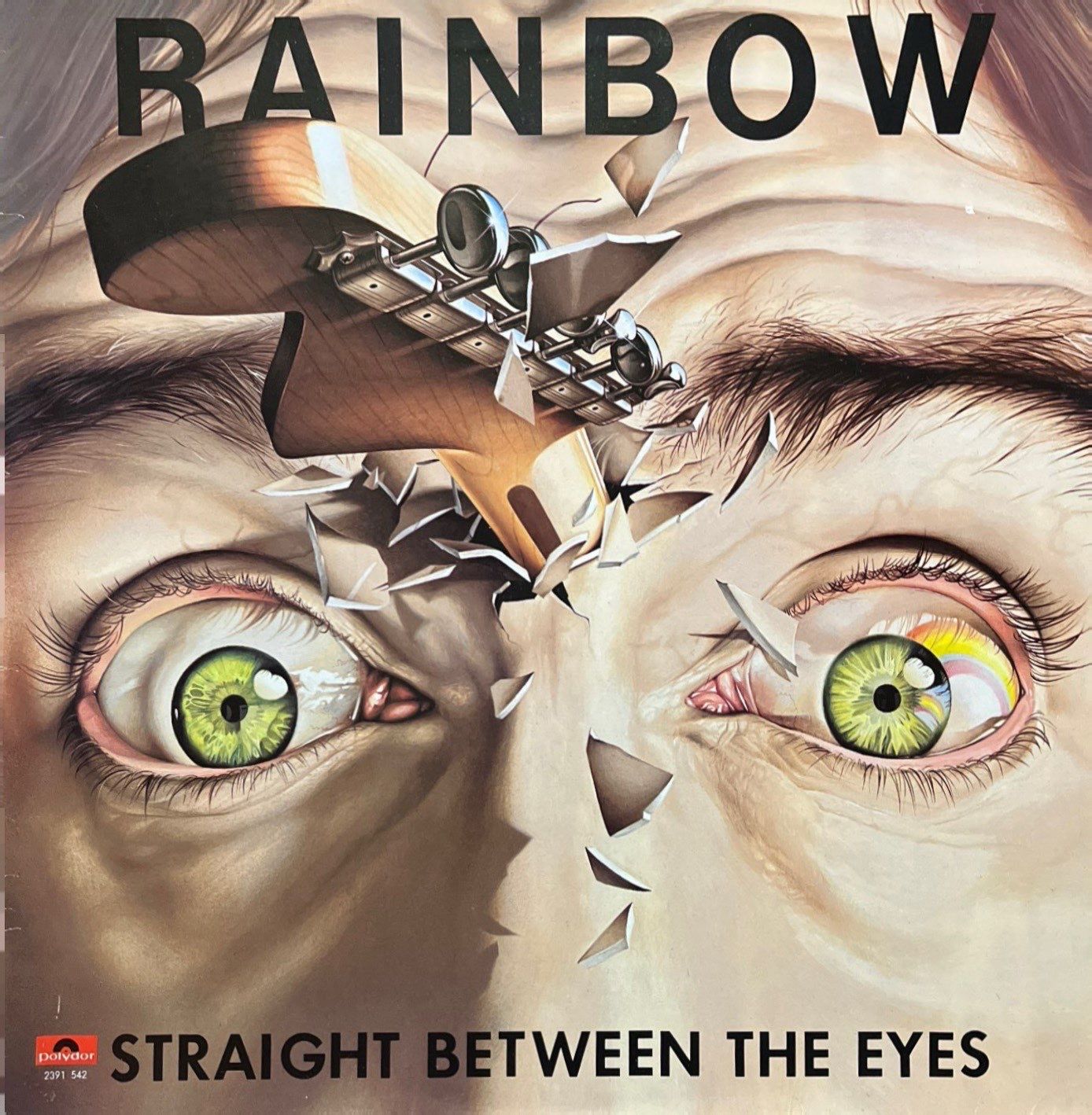 Rainbow Straight Between The Eyes LP Plak