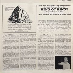 Miklos Rozsa King Of Kings 1 LP Box Set Plak