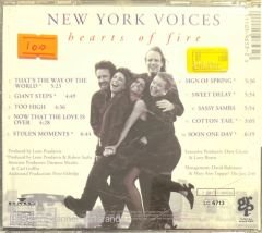 New York Voices Hearts Of Fire CD