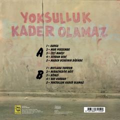Cem Karaca Dervişan Yoksulluk Kader Olamaz LP Plak