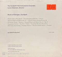 The Gurdjieff Folk Instruments Ensemble, Levon Eskenian Music Of Georges I. Gurdjieff ECM CD