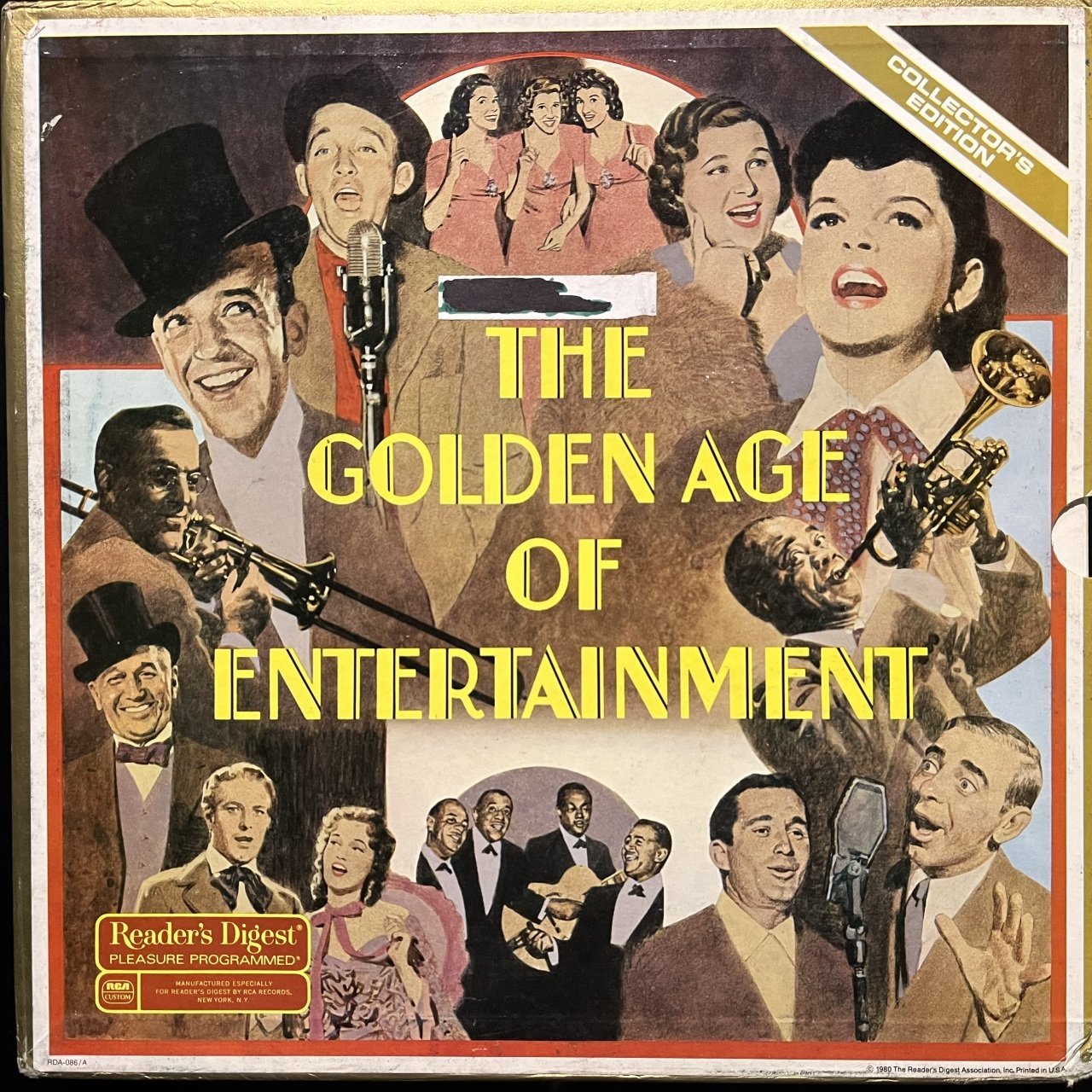 The Golden Age Of Entertainment 10 LP Box Set Plak